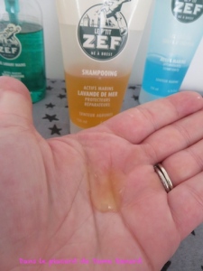 Le p'tit ZEF: shampoing, gel douche et gel lavant mains