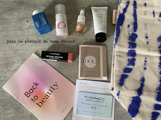 blissim x mac cosmetics: back to beauty septembre 2021